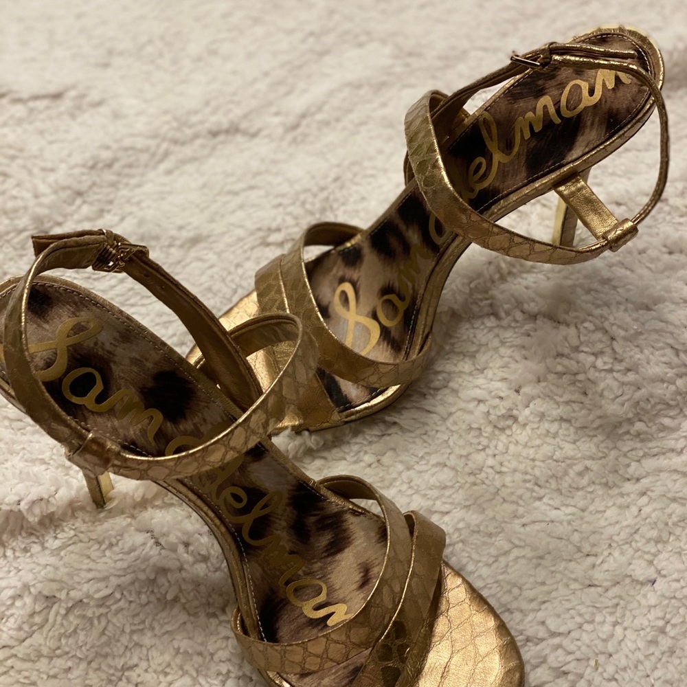 Sam Edelman Abbott snakeskin sandal - Picture 2 of 6